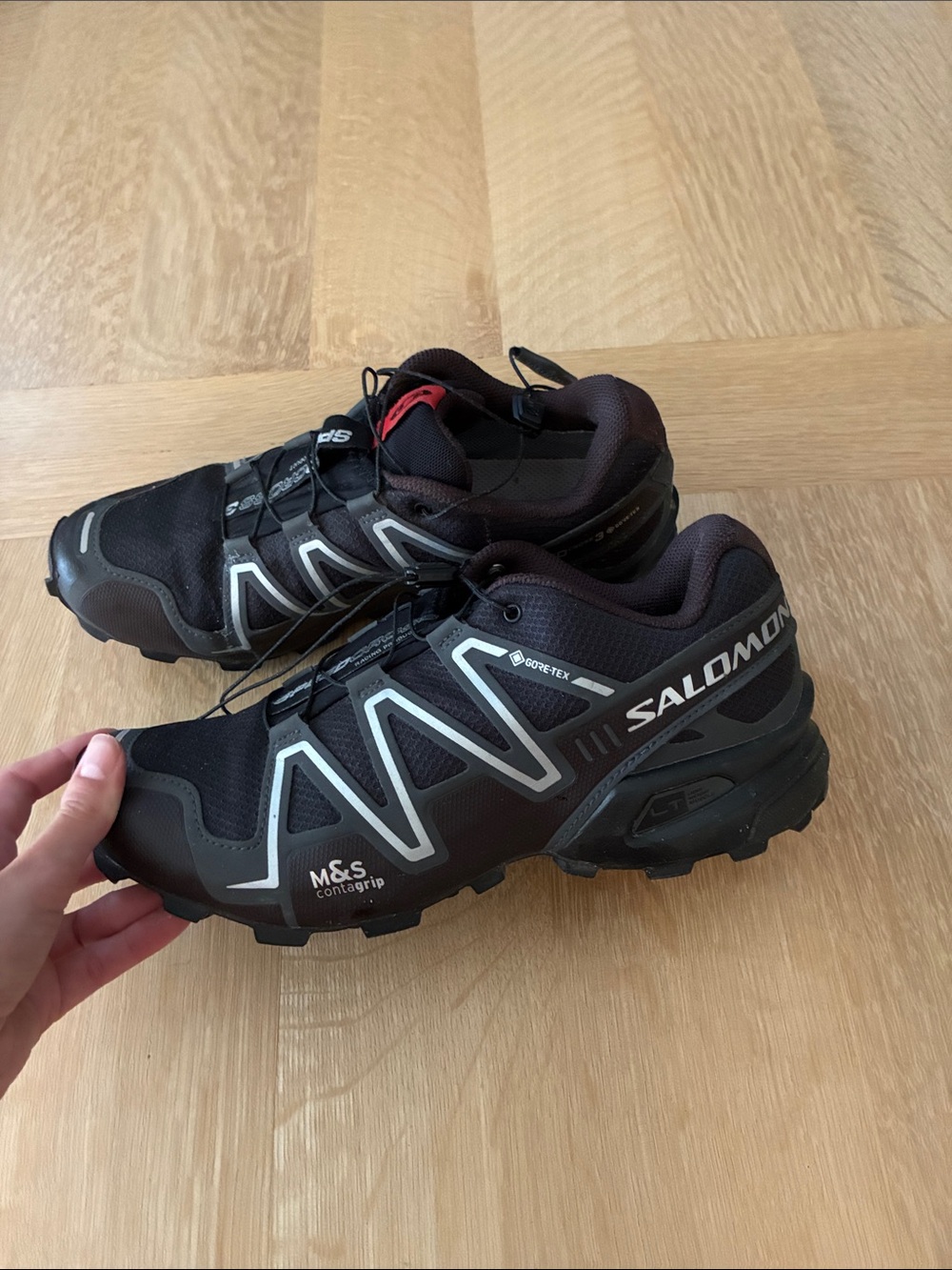 Salomon Speedcross 3 GTX Gore-Tex Trail Running Shoes – Black — Women’s 8.5